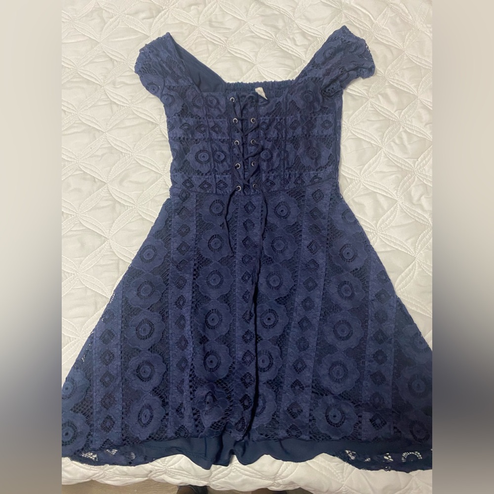 Flattering Navy Dress